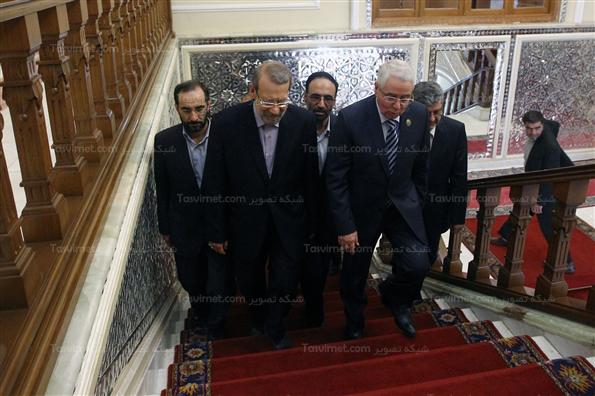 دیدارلاریجانی با رئیس مجلس نمایندگان الجزایر
