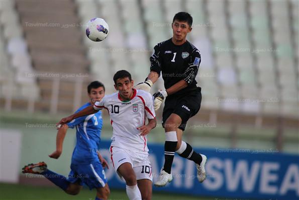 دیدار تیم های ایران و ازبکستان