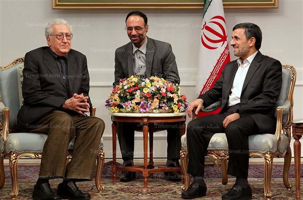 رییس جمهور در دیدار با اخضر ابراهیمی