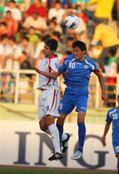 دیدار تیم های ایران و ازبکستان