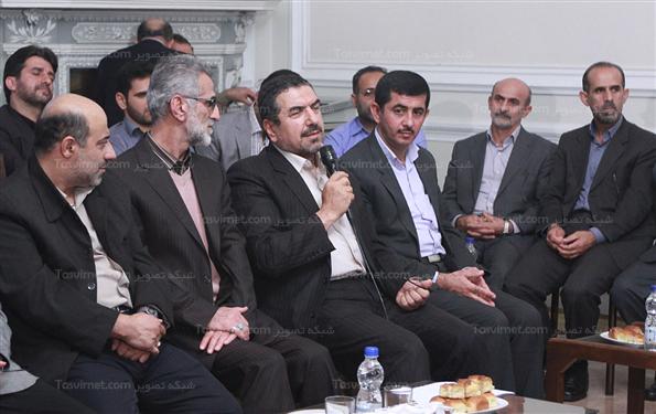 جمعی از فعالان سیاسی و اجتماعی استان مازندران با آیت االله رفسنجانی