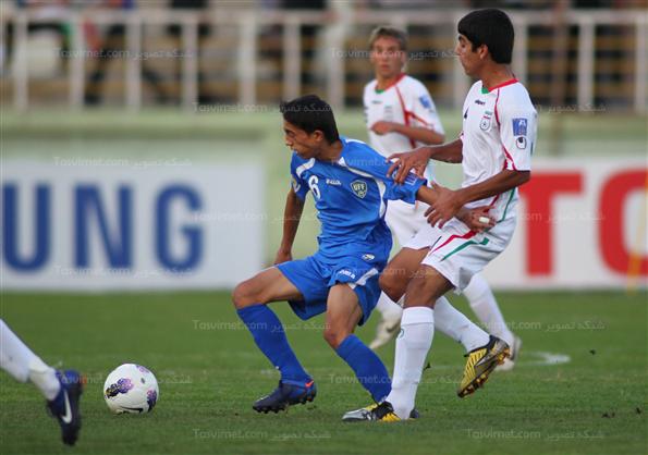 دیدار تیم های ایران و ازبکستان