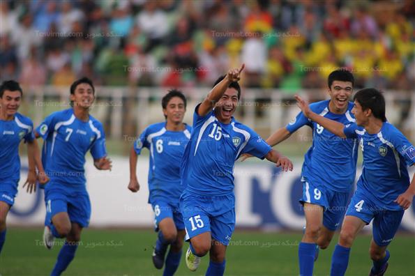 دیدار تیم های ایران و ازبکستان