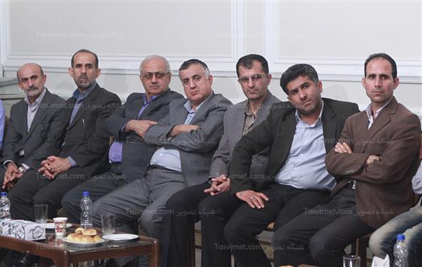 جمعی از فعالان سیاسی و اجتماعی استان مازندران با آیت االله رفسنجانی