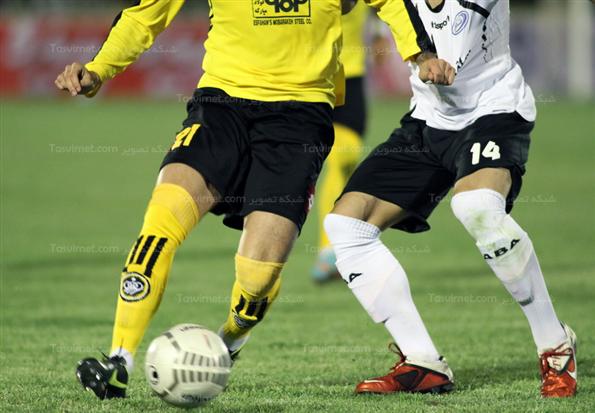 دیدار تیم های فوتبال صبا و سپاهان