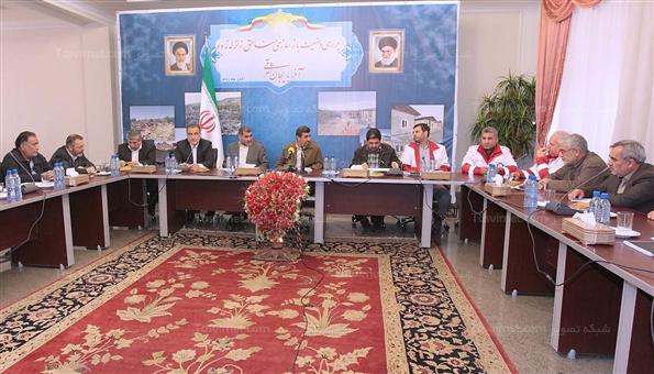 بازدید محمود احمدی نژاد از روند ساخت و ساز مسکن زلزله زدگان