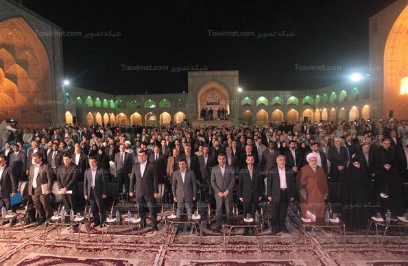 آیین پاسداشت ثبت جهانی مسجد جامع عتیق اصفهان با حضور رئیس جمهور