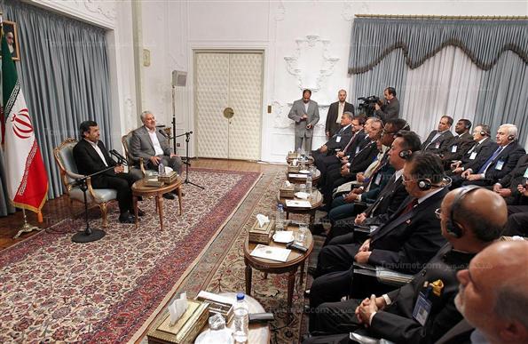 دیدار رئیس جمهور با وزرای عضو اسکاپ