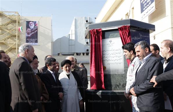 بهره برداری از بخش گازی نیروگاه سیکل ترکیبی قدس