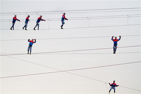 صبحگاه مشترک یگانهای نمونه نیروی هوایی ارتش