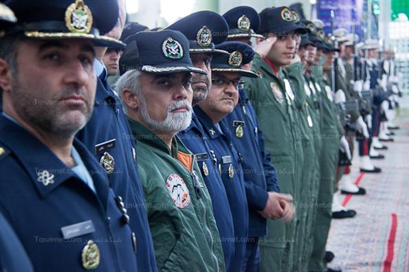 تجدید میثاق فرماندهان نیروی هوایی ارتش با امام