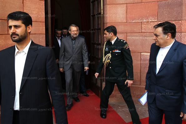 دیدار رئیس مجلس با رئیس جمهور هند