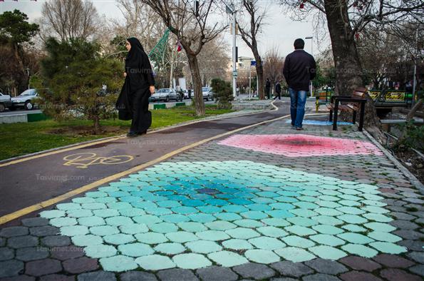 افتتاح جشنواره هنرهای محیطی در پارک لاله