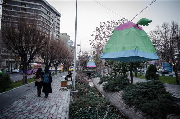 افتتاح جشنواره هنرهای محیطی در پارک لاله