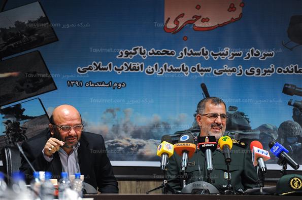 نشست خبری فرمانده نیروی زمینی سپاه