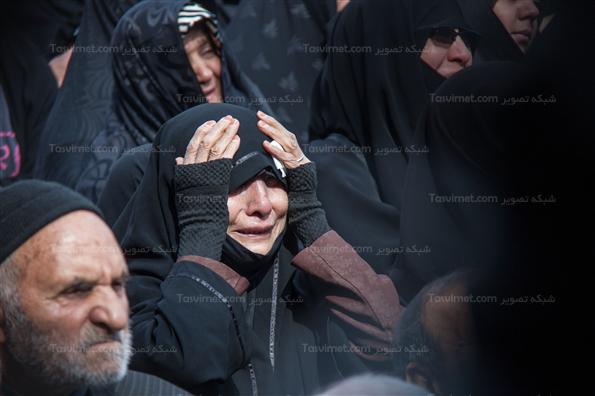 مراسم خاکسپاری پیکر آیت‌ الله عزیزالله خوشوقت
