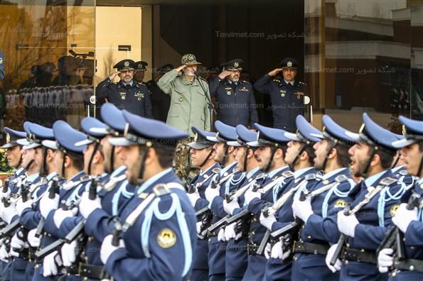 صبحگاه مشترک یگانهای نمونه نیروی هوایی ارتش