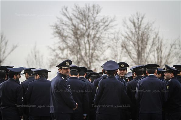 صبحگاه مشترک یگانهای نمونه نیروی هوایی ارتش