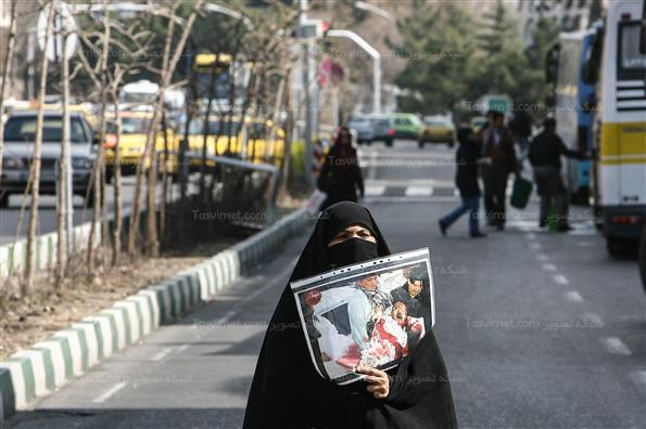 تجمع اعتراض‌آمیز در مقابل سفارت پاکستان