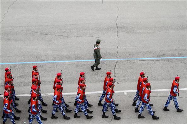 صبحگاه مشترک یگانهای نمونه نیروی هوایی ارتش