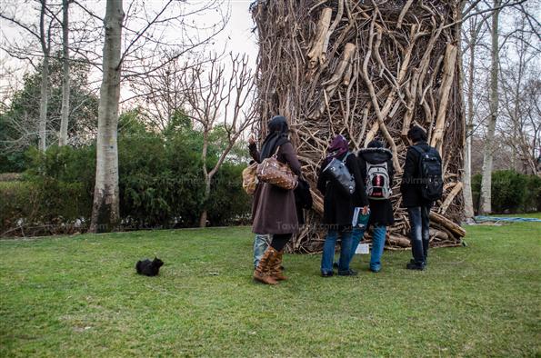 افتتاح جشنواره هنرهای محیطی در پارک لاله