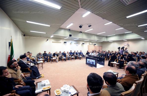 دیدار دست اندکاران جشنواره فیلم عمار بارهبر انقلاب