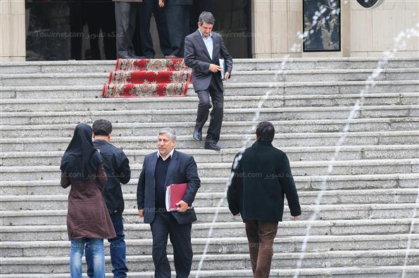 در حاشیه جلسه  هیات دولت