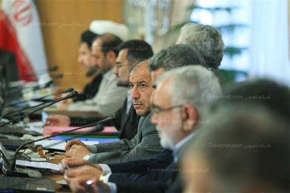 در حاشیه جلسه  هیات دولت