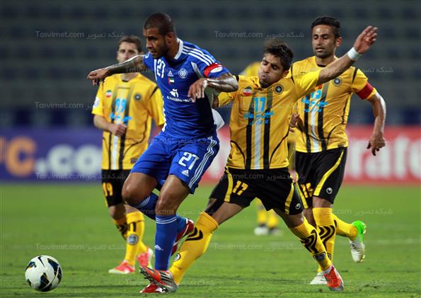دیدار تیم های فوتبال سپاهان و النصر سپاهان