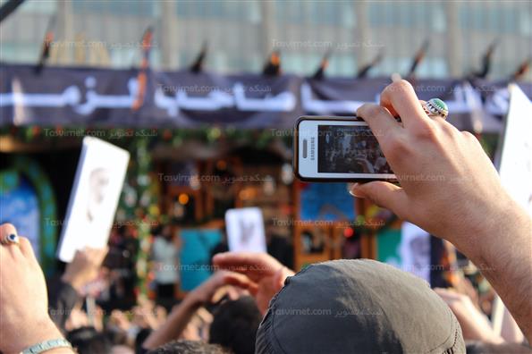 تجمع فاطمیون میدان امام خمینی(ره)