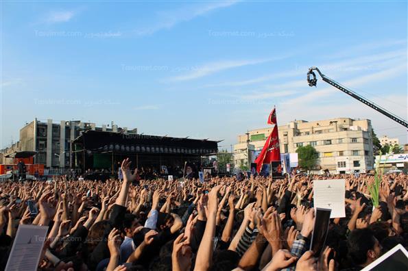 تجمع فاطمیون میدان امام خمینی(ره)