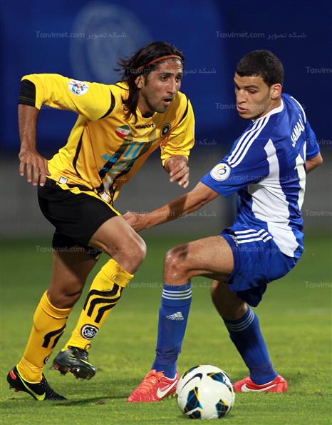 دیدار تیم های فوتبال سپاهان و النصر سپاهان