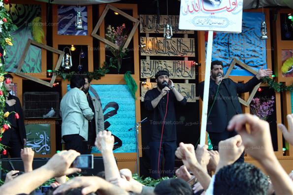 تجمع فاطمیون میدان امام خمینی(ره)