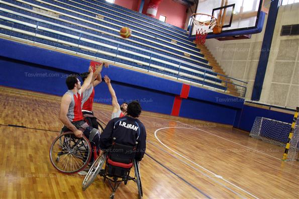 اردوی تیم ملی بسکتبال با ویلچر