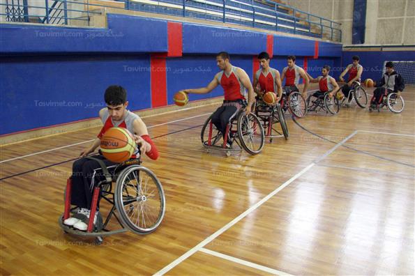 اردوی تیم ملی بسکتبال با ویلچر