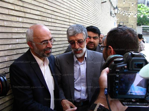 نشست خبری حداد عادل