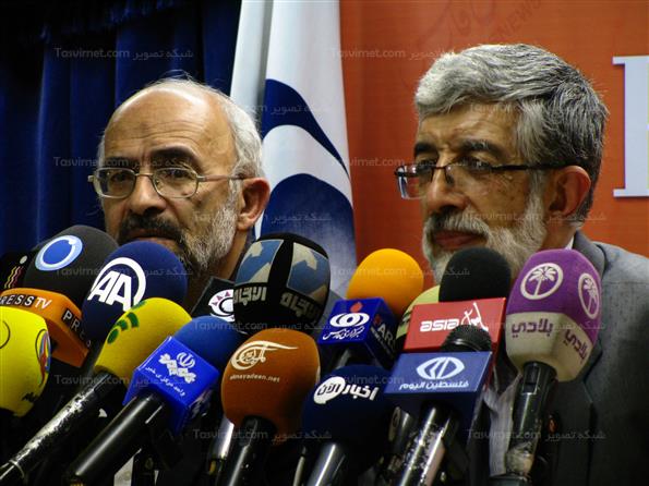 نشست خبری حداد عادل