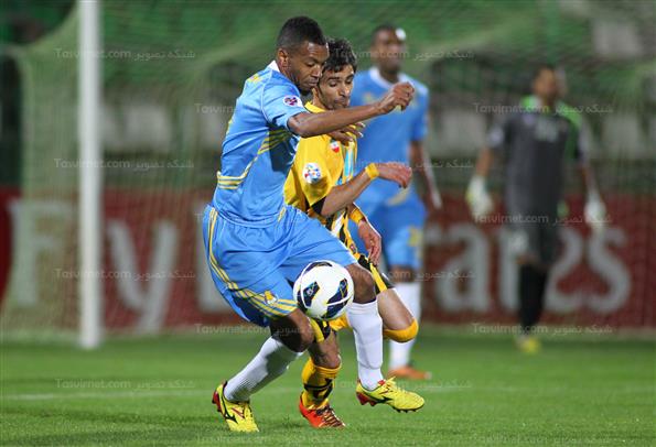 دیدار تیم های فوتبال سپاهان اصفهان و الغرافه قطر