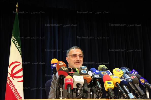 نشست خبری زاکانی