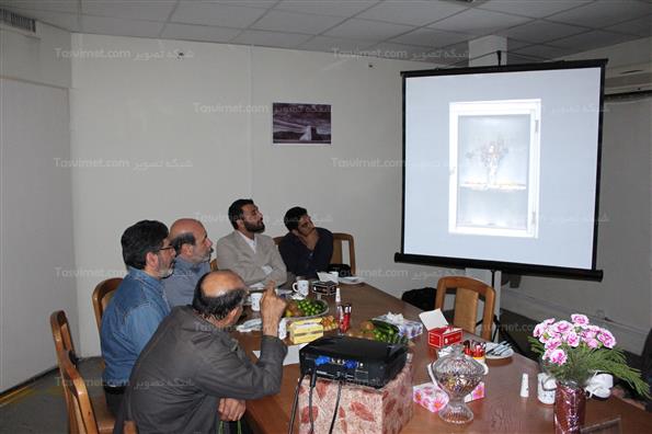 جلسه داوری جشنواره قاب های بهشتی