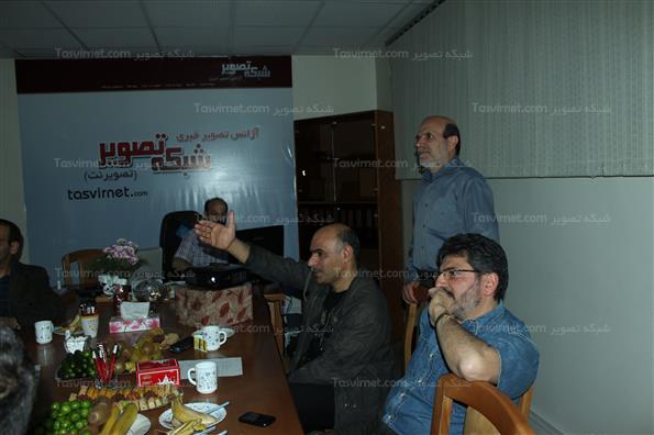 جلسه داوری جشنواره قاب های بهشتی