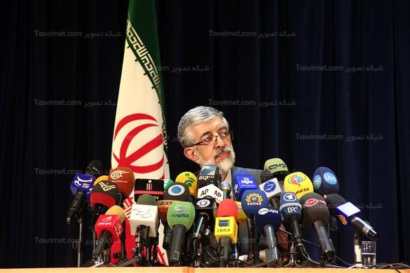 نشست خبری حدادعادل