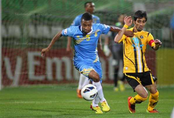 دیدار تیم های فوتبال سپاهان اصفهان و الغرافه قطر