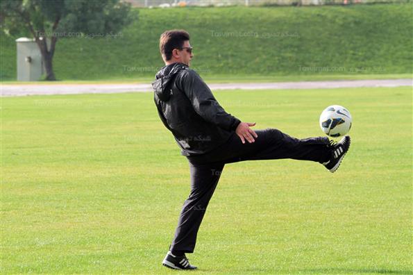 تمرین تیم فوتبال استقلال