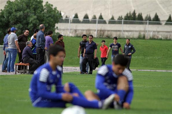 تمرین تیم استقلال