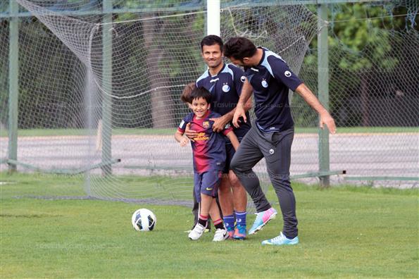 تمرین تیم فوتبال استقلال