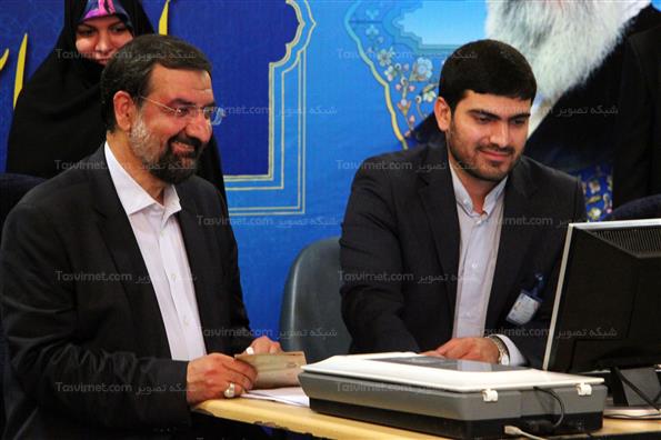 رضایی ثبت نام کرد