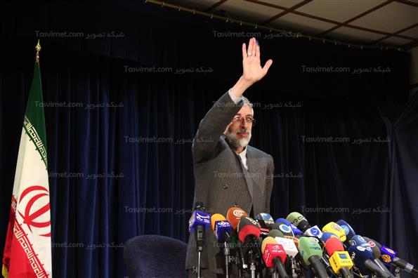 نشست خبری حدادعادل