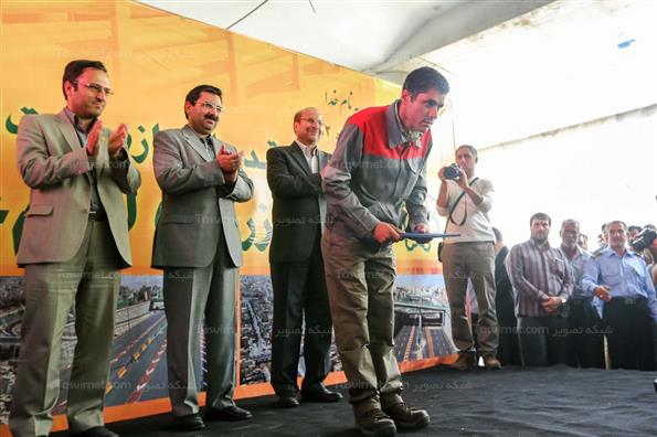 قدردانی از دست‌اندرکاران ساخت بزرگراه امام علی