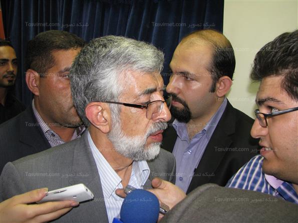 نشست خبری حداد عادل